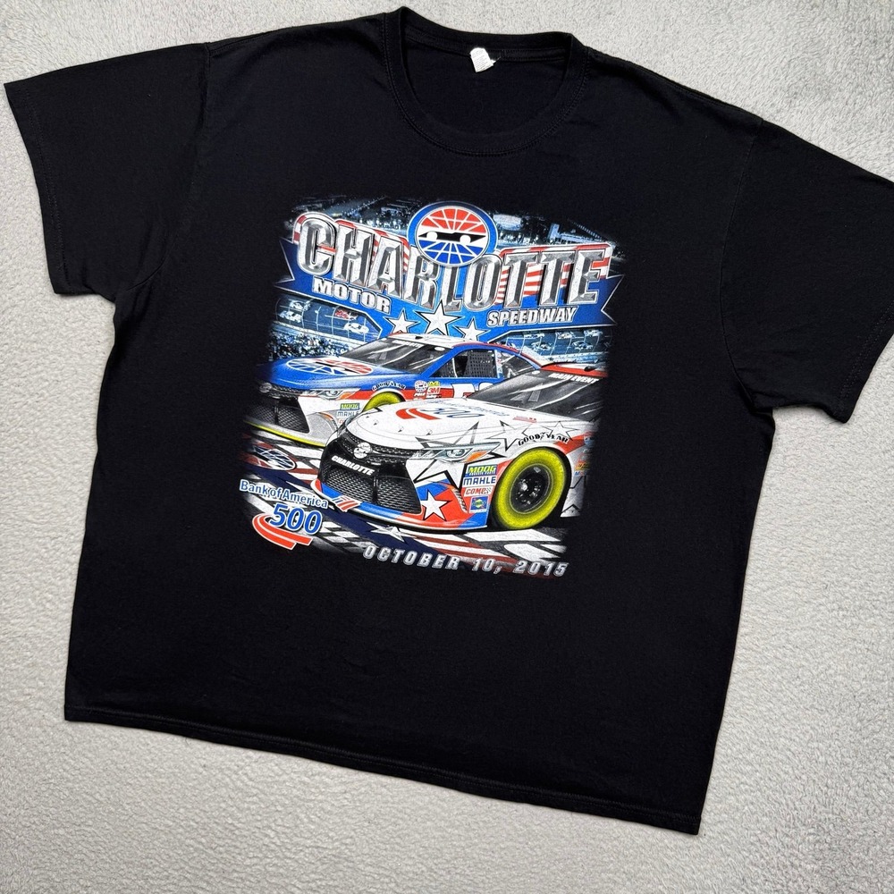 NASCAR 2015 Charlotte Motor Speedway Bank of America 500 T-shirt